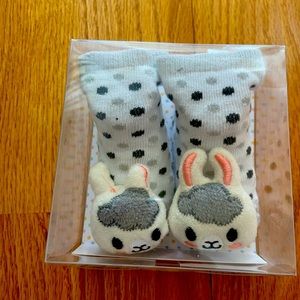 Lil Llama Baby Rattle Booties New